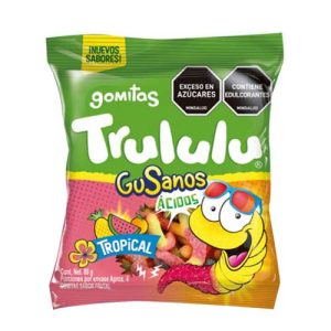 Gomitas TRULULU Gusanos Ácidos Tropical